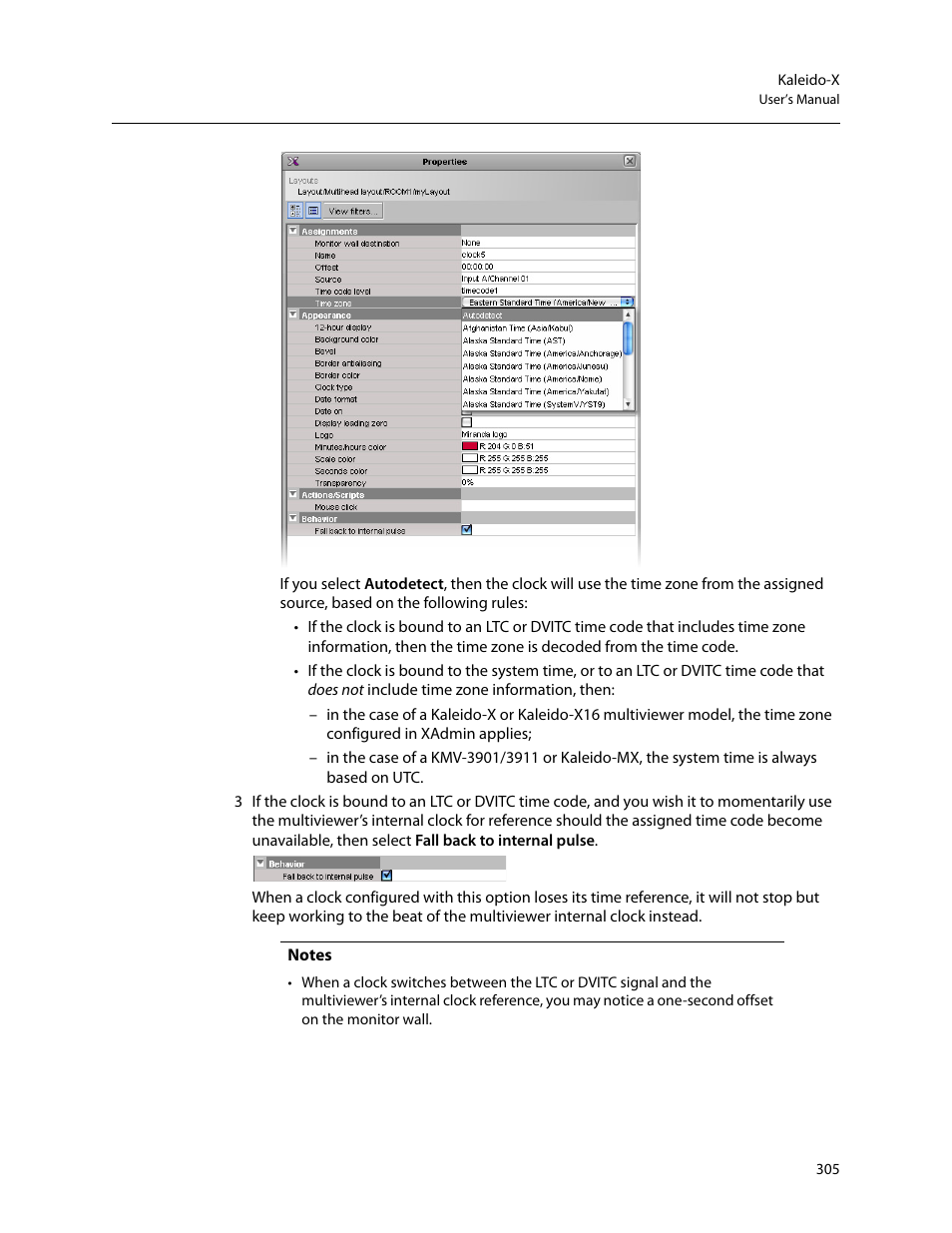 Grass Valley Kaleido-X v.7.80 User Manual | Page 313 / 557