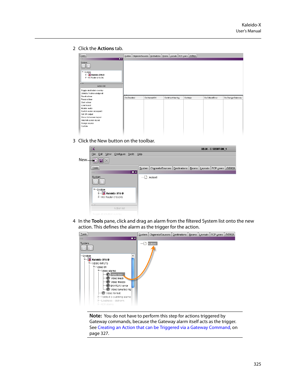 Grass Valley Kaleido-X v.7.80 User Manual | Page 333 / 557