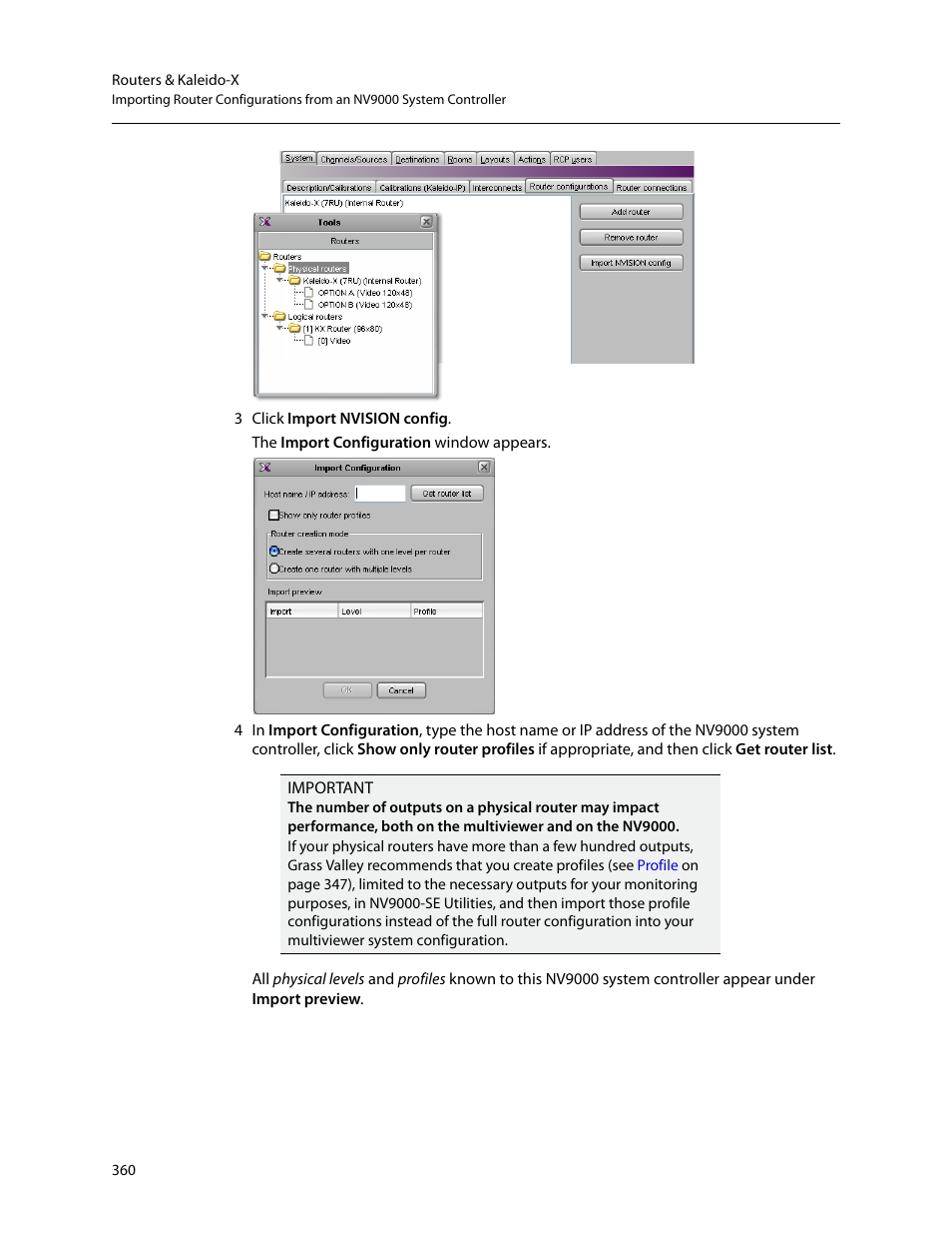 Grass Valley Kaleido-X v.7.80 User Manual | Page 368 / 557