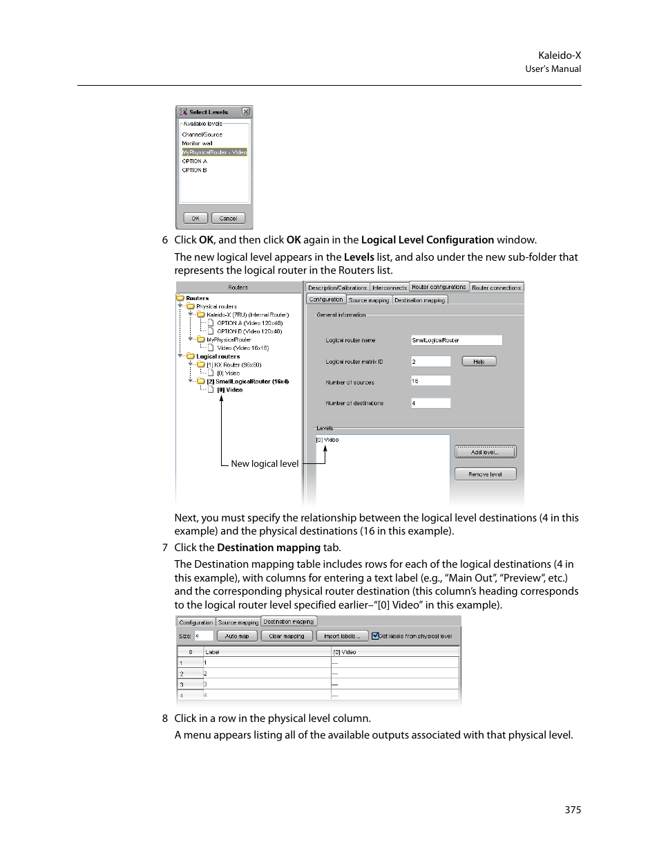Grass Valley Kaleido-X v.7.80 User Manual | Page 383 / 557