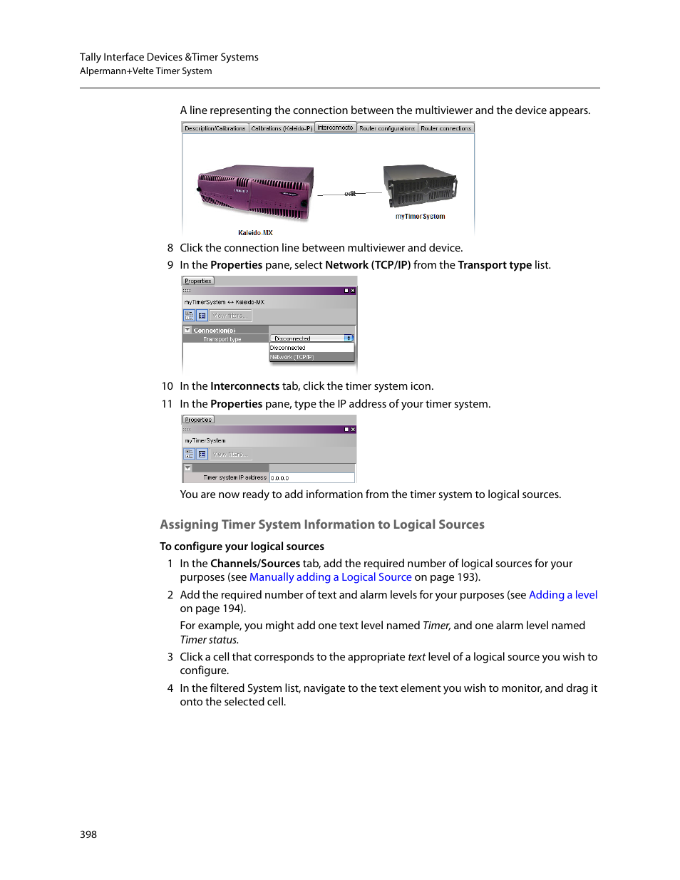 Grass Valley Kaleido-X v.7.80 User Manual | Page 406 / 557