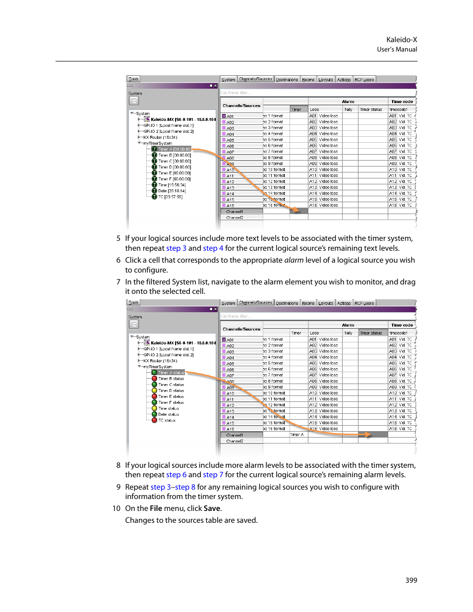 Grass Valley Kaleido-X v.7.80 User Manual | Page 407 / 557