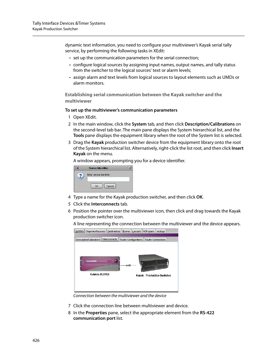 Grass Valley Kaleido-X v.7.80 User Manual | Page 434 / 557