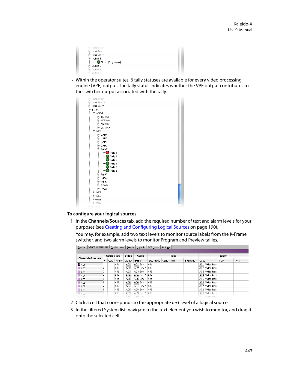 Grass Valley Kaleido-X v.7.80 User Manual | Page 451 / 557