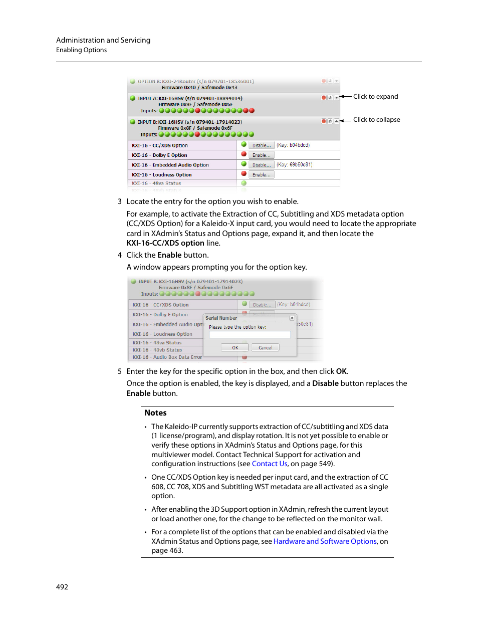 Grass Valley Kaleido-X v.7.80 User Manual | Page 500 / 557