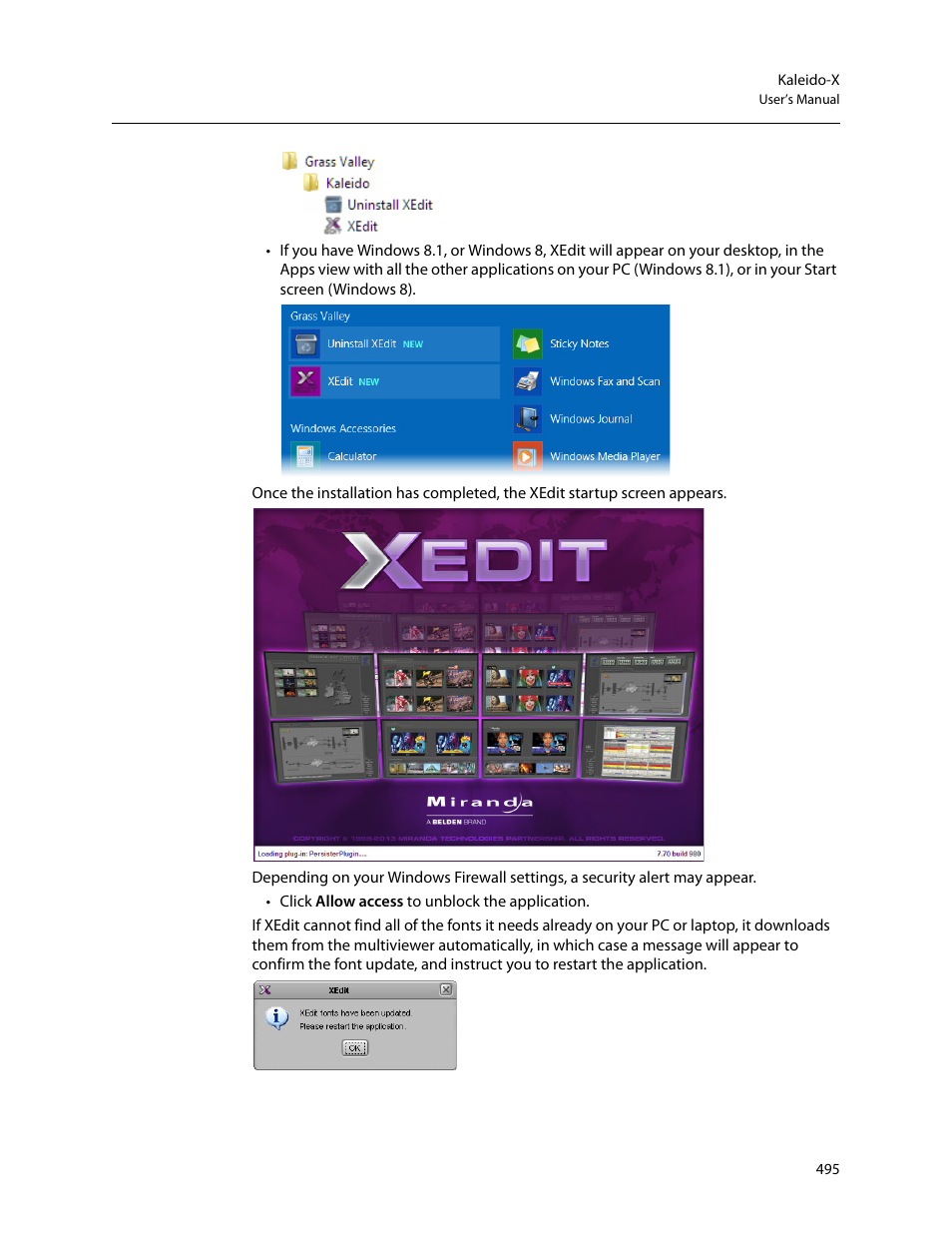Grass Valley Kaleido-X v.7.80 User Manual | Page 503 / 557