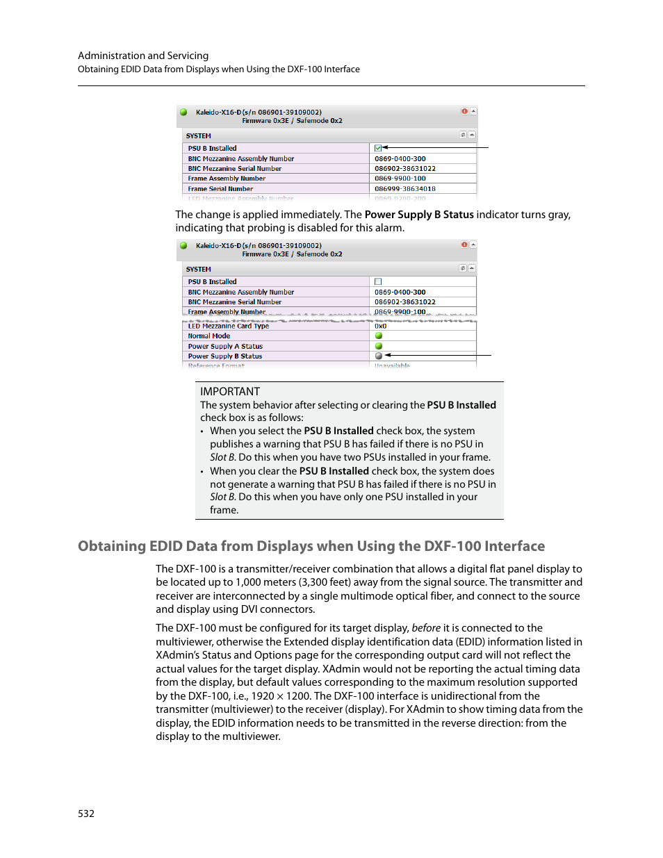 Grass Valley Kaleido-X v.7.80 User Manual | Page 540 / 557