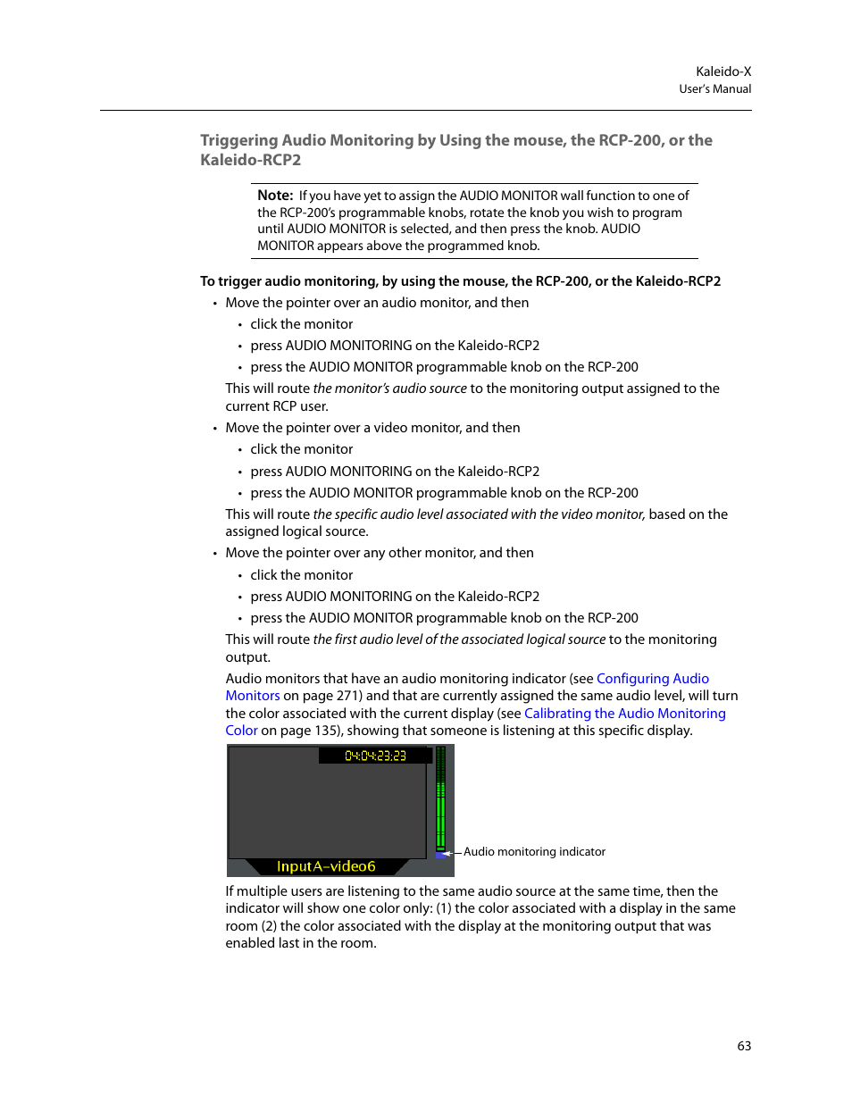 Grass Valley Kaleido-X v.7.80 User Manual | Page 71 / 557