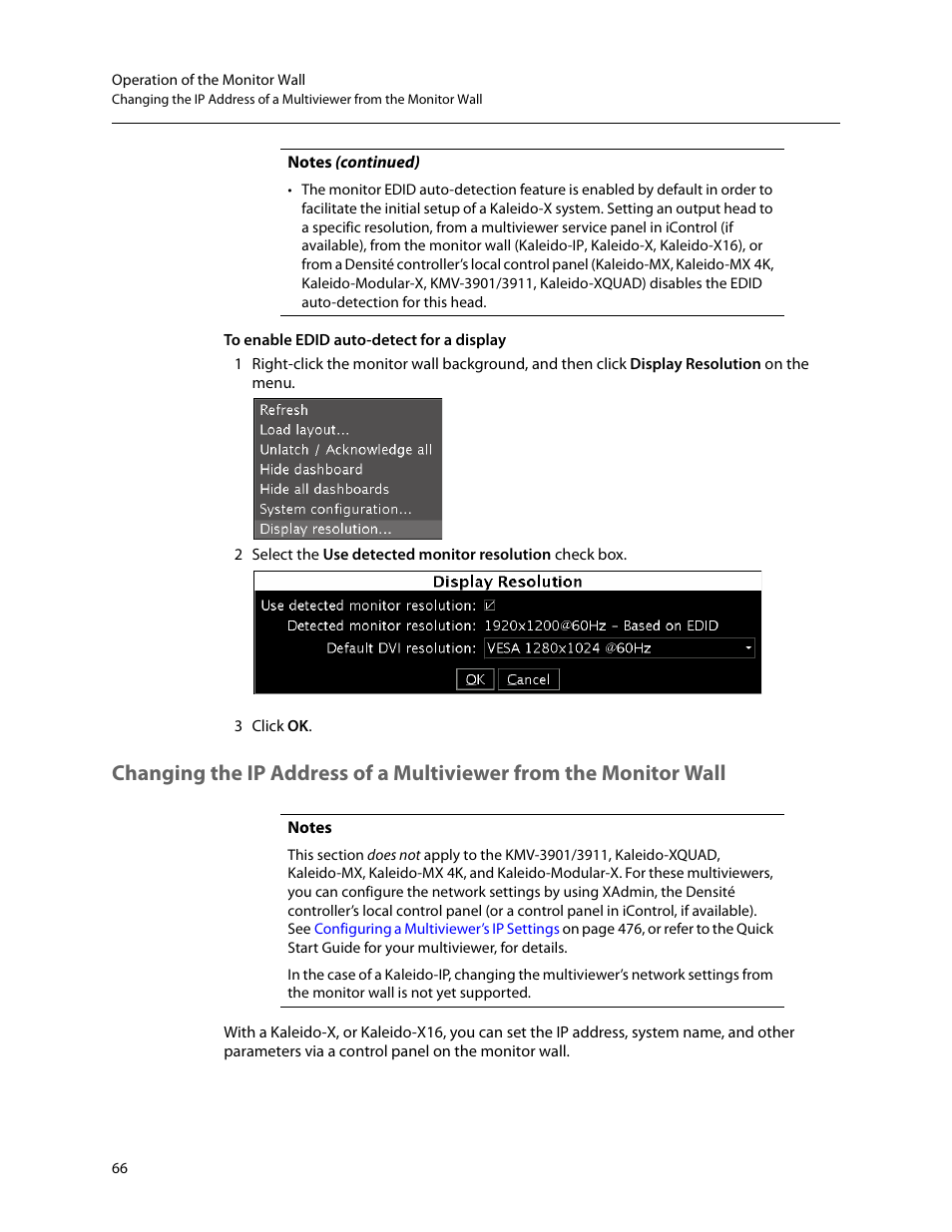 Grass Valley Kaleido-X v.7.80 User Manual | Page 74 / 557