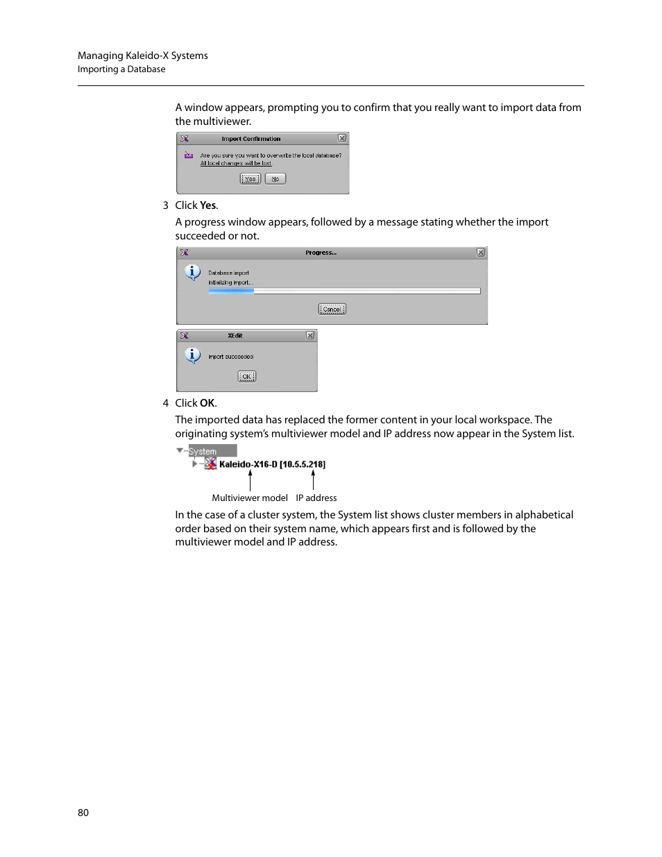 Grass Valley Kaleido-X v.7.80 User Manual | Page 88 / 557