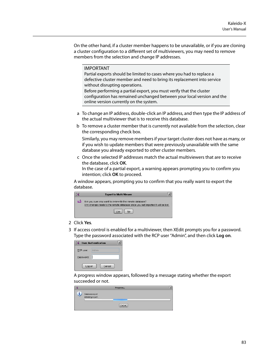 Grass Valley Kaleido-X v.7.80 User Manual | Page 91 / 557