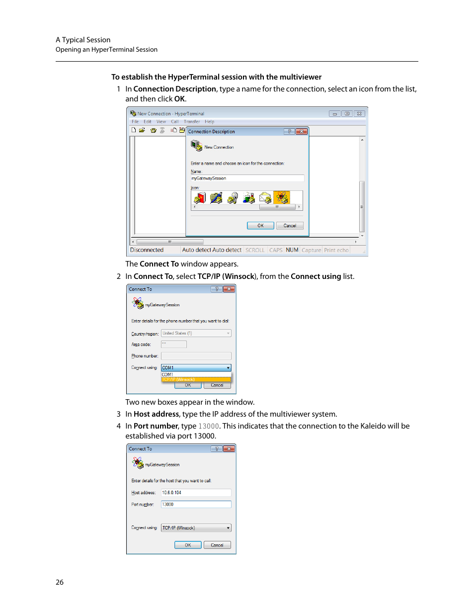 Grass Valley Kaleido Remote Control Protocol Gateway Jan.09 2014 User Manual | Page 30 / 37