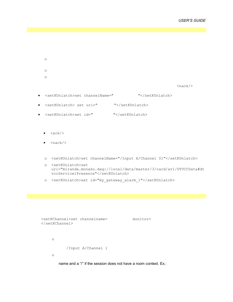 Grass Valley Kaleido Remote Control Protocol Gateway May.2011 User Manual | Page 17 / 36