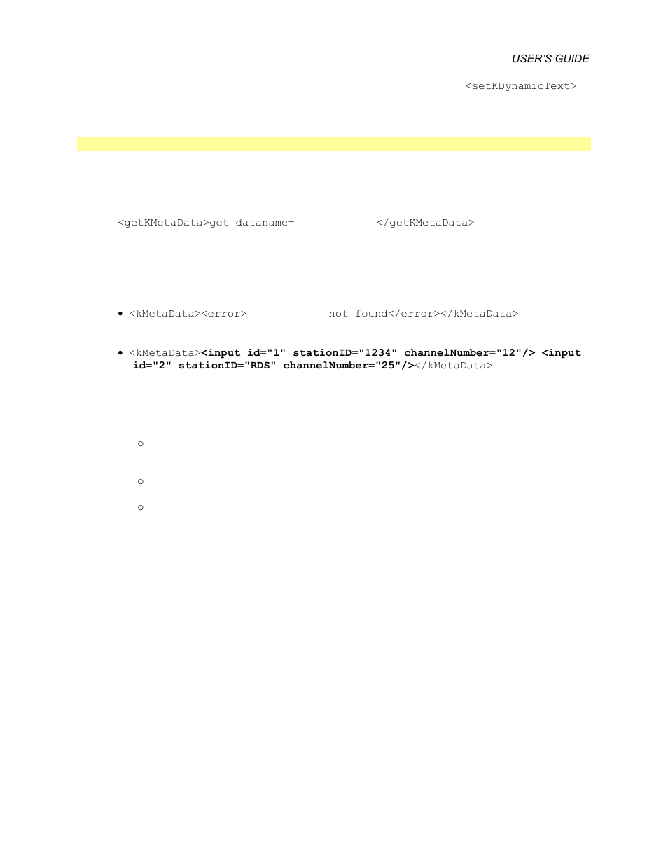 Grass Valley Kaleido Remote Control Protocol Gateway May.2011 User Manual | Page 19 / 36