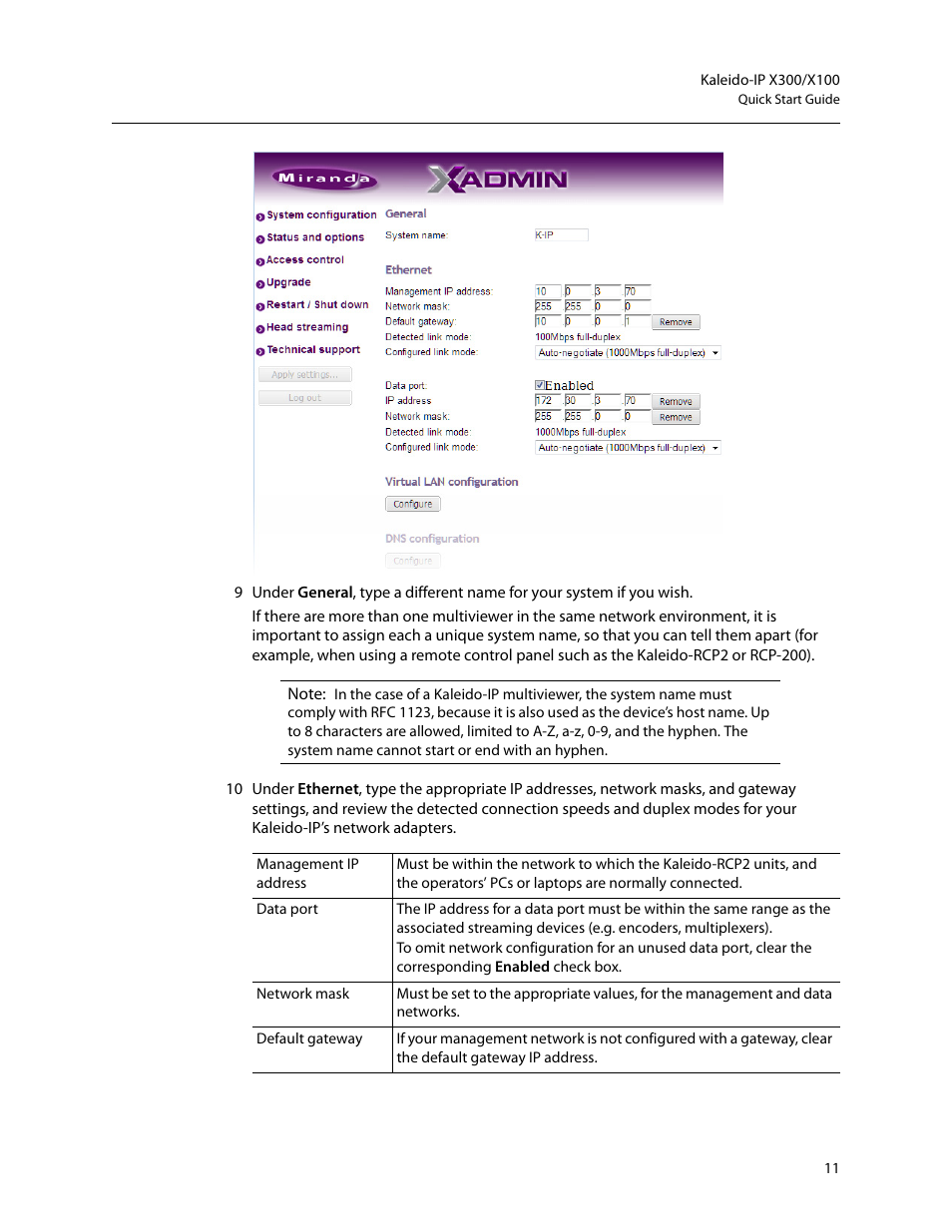 Grass Valley KALEIDO-IP X300 v.7.80 User Manual | Page 23 / 47