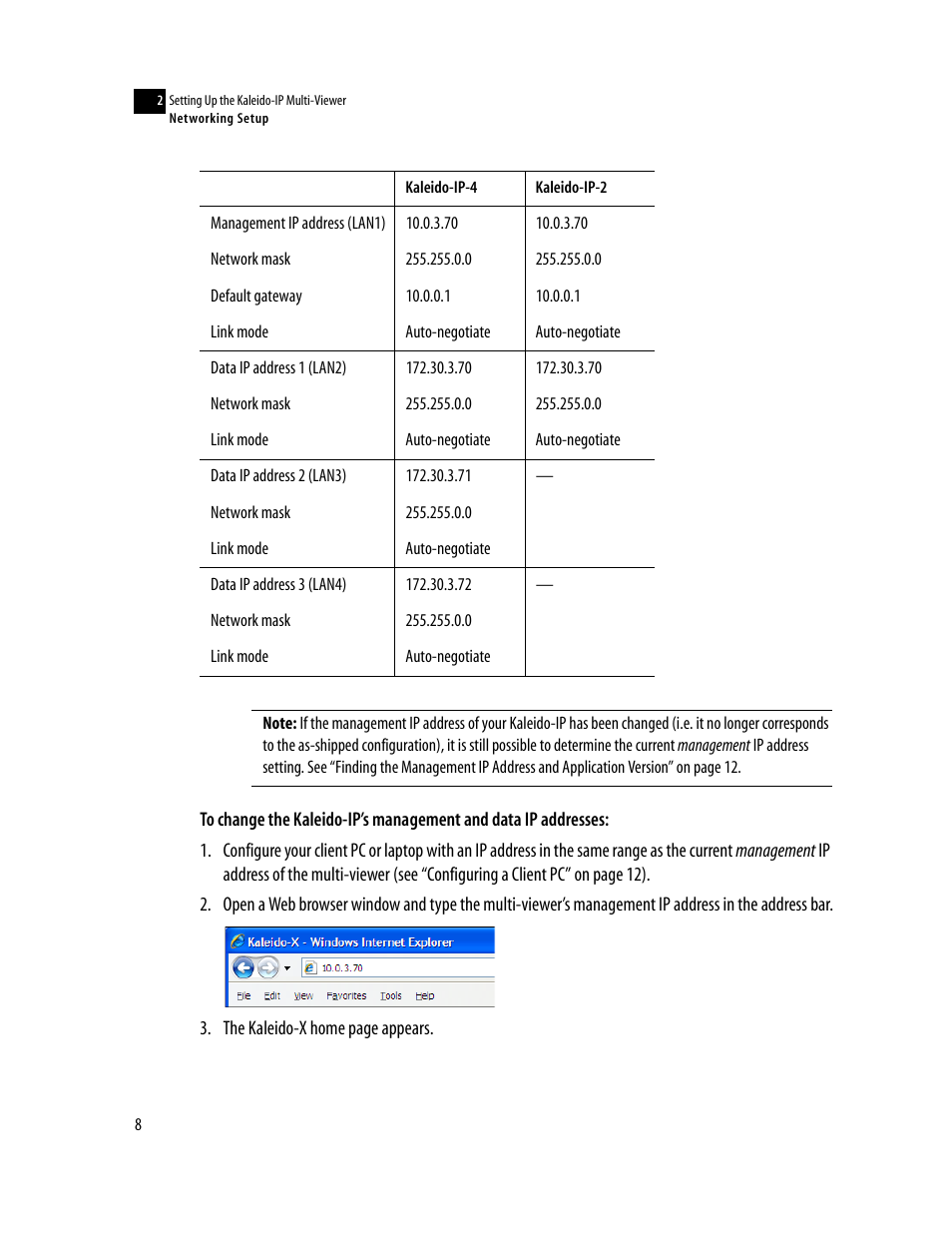 Grass Valley Kaleido-IP v.6.02 User Manual | Page 12 / 41