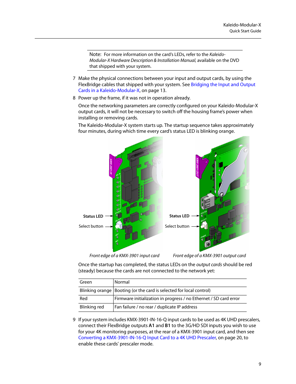 Grass Valley Kaleido-Modular-X v.7.70 User Manual | Page 13 / 53