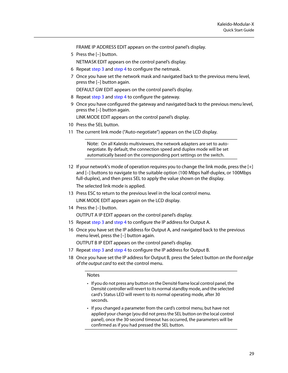 Grass Valley Kaleido-Modular-X v.7.70 User Manual | Page 33 / 53