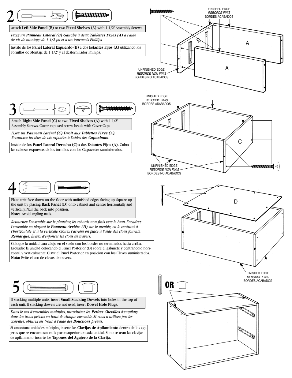 Closet Maid Stackable Storage Organizer SSO2DW User Manual | Page 3 / 4