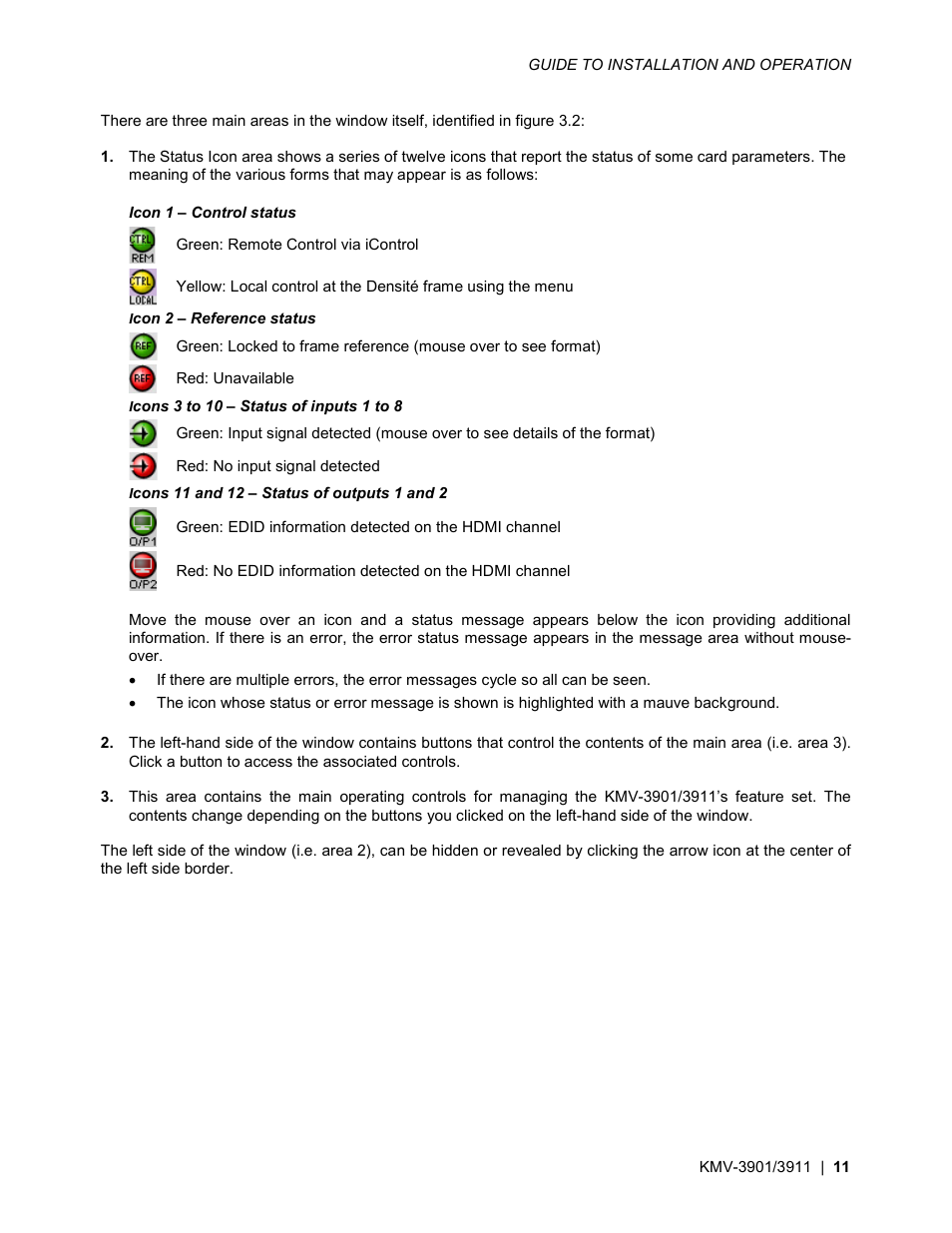 Grass Valley KMV-3901 Jul 30 2012 User Manual | Page 15 / 25