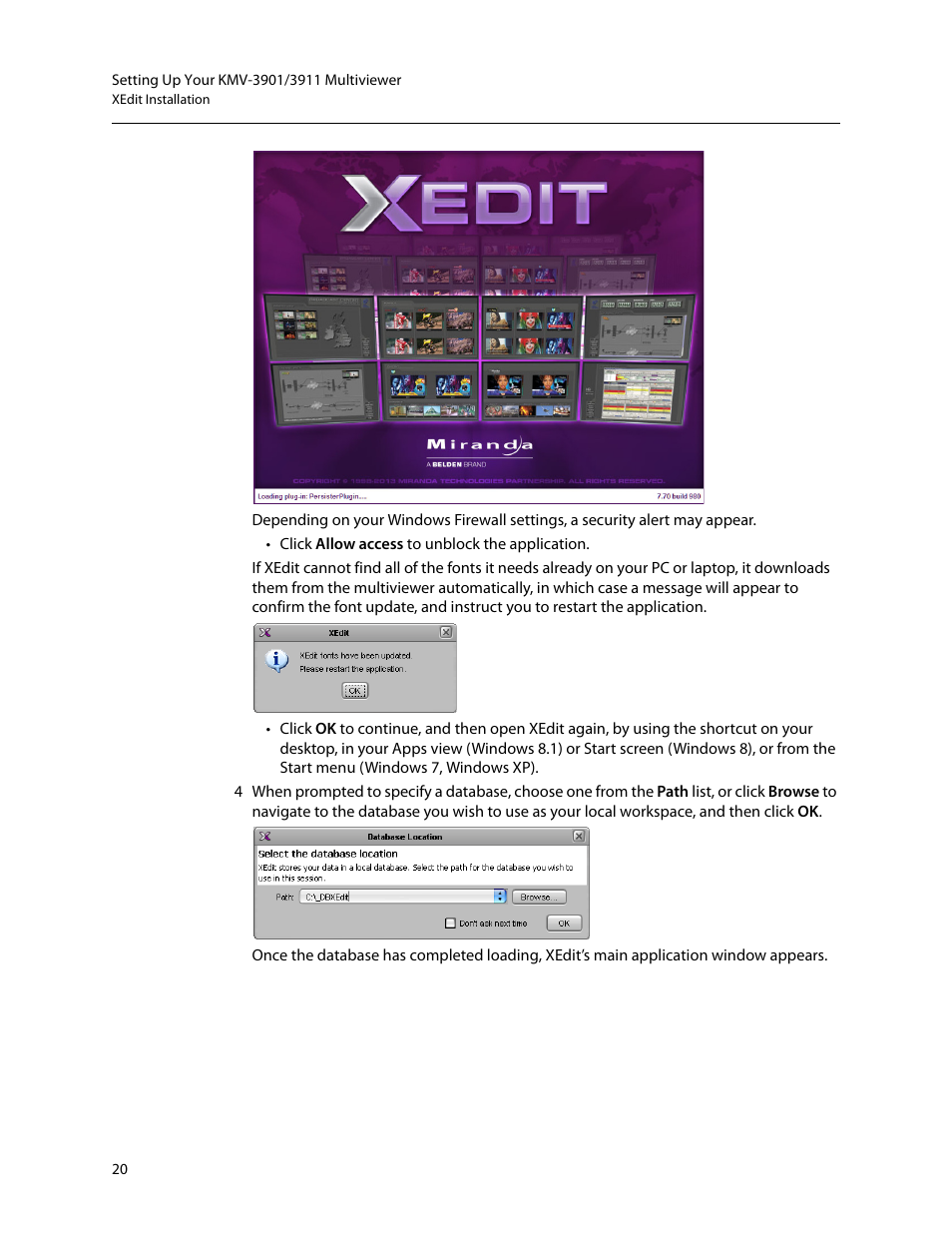 Grass Valley KMV-3901 Quick Start v.7.80 User Manual | Page 26 / 29