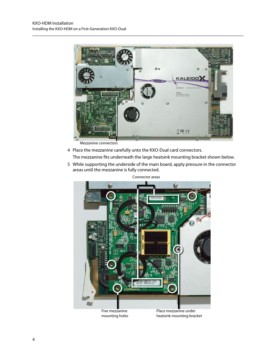 Grass Valley KXO-HDM Dec 20 2012 User Manual | Page 8 / 19