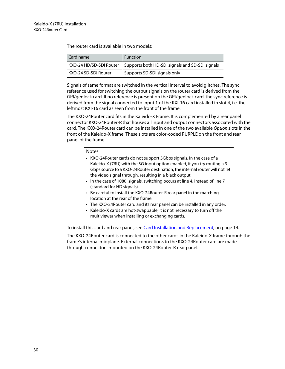 Grass Valley Kaleido-X (7RU) v.7.70 User Manual | Page 42 / 97