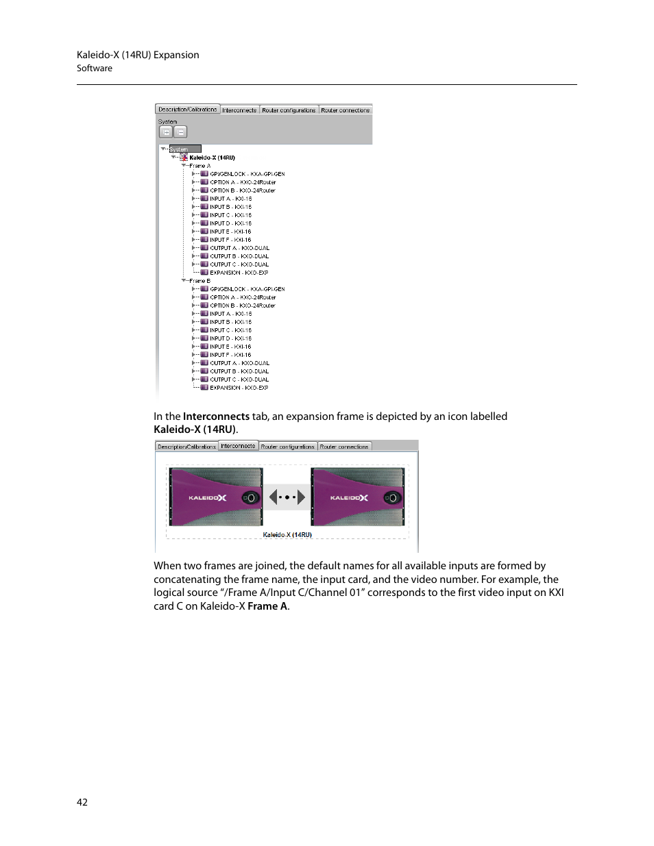 Grass Valley Kaleido-X (7RU) v.7.70 User Manual | Page 54 / 97