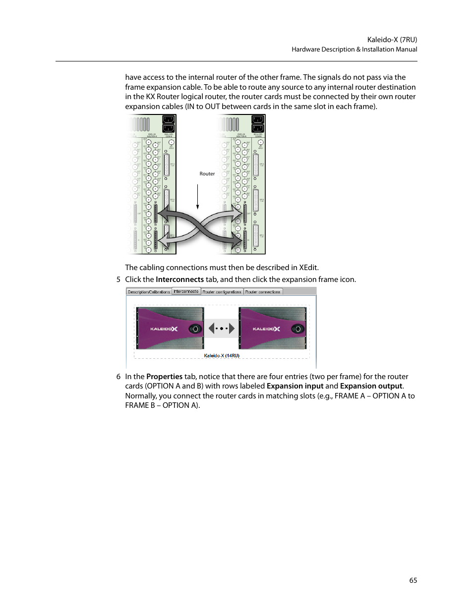 Grass Valley Kaleido-X (7RU) v.7.70 User Manual | Page 77 / 97