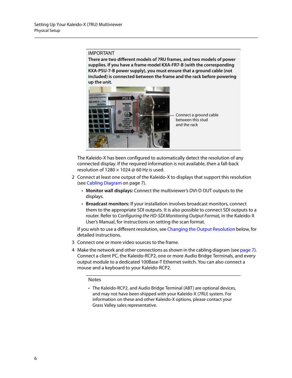 Grass Valley Kaleido-X (7RU) Quick v.7.80 User Manual | Page 18 / 41
