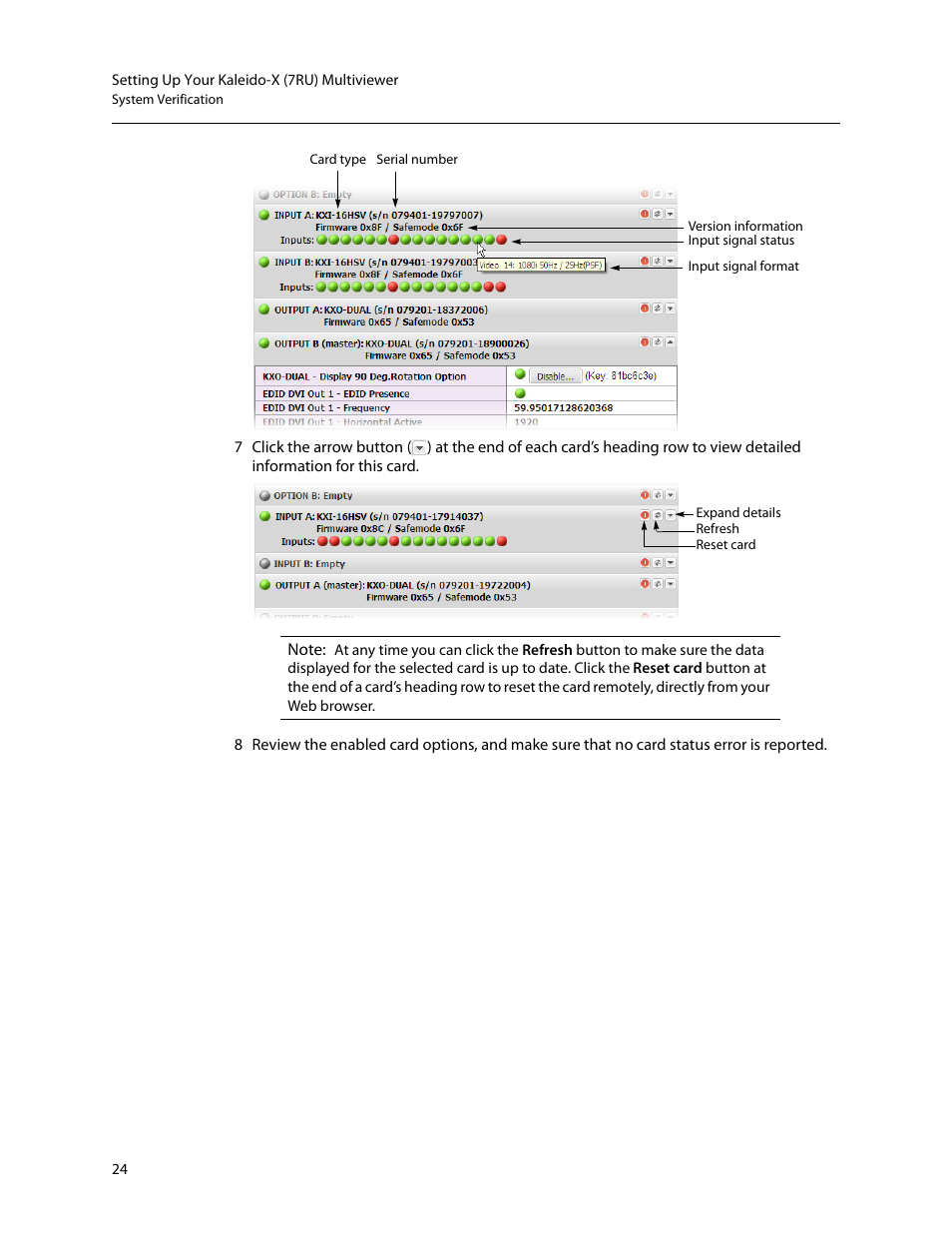 Grass Valley Kaleido-X (7RU) Quick v.7.80 User Manual | Page 36 / 41
