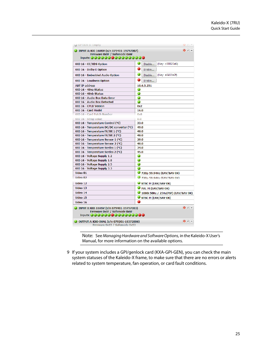 Grass Valley Kaleido-X (7RU) Quick v.7.80 User Manual | Page 37 / 41