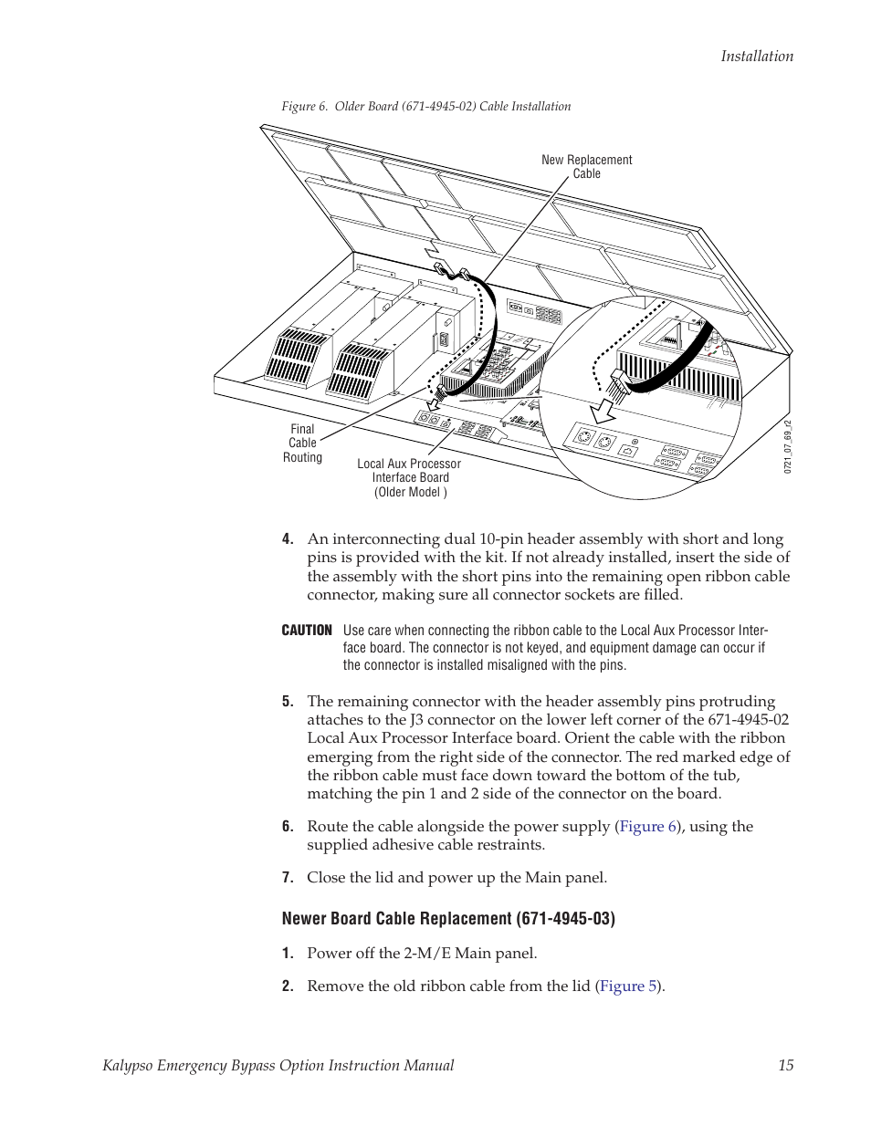 Grass Valley Kalypso Emergency Bypass Option User Manual | Page 15 / 32