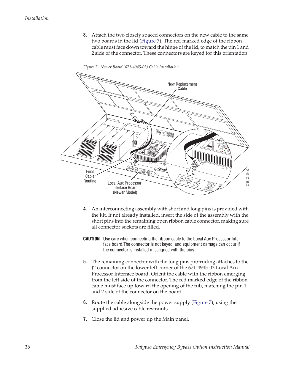 Grass Valley Kalypso Emergency Bypass Option User Manual | Page 16 / 32