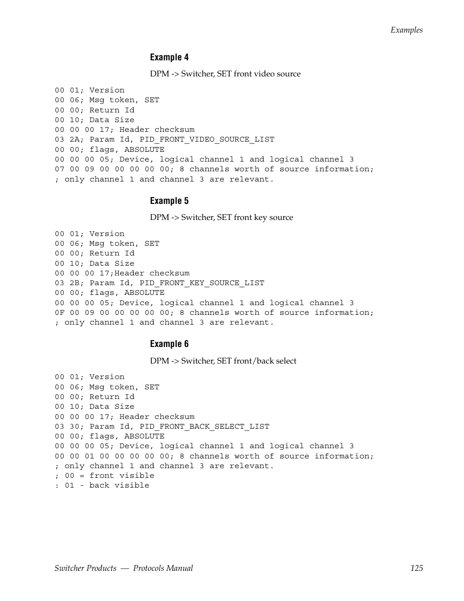 Grass Valley Switcher Products User Manual | Page 125 / 152