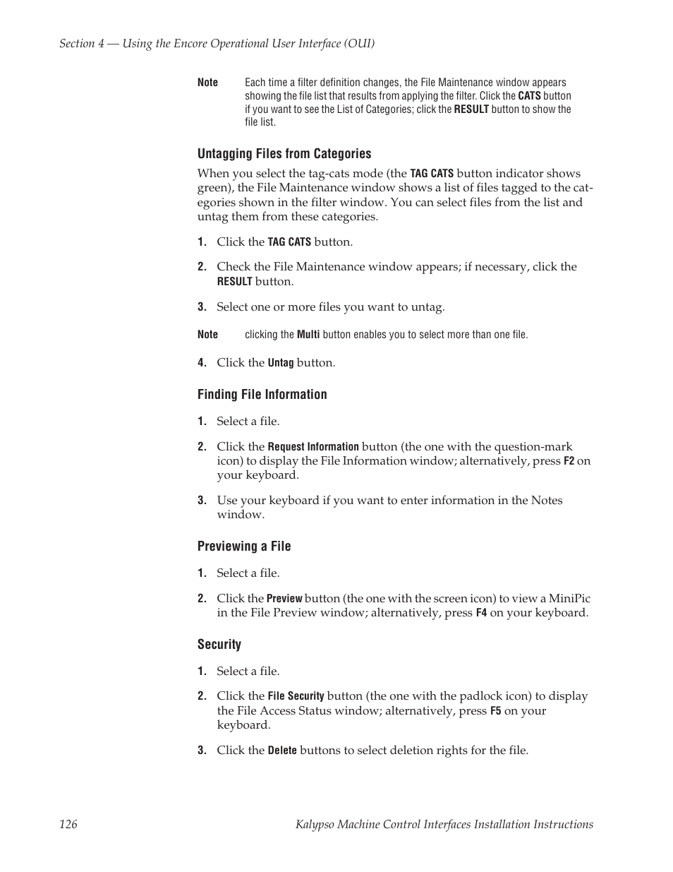 Grass Valley Machine Control Interfaces V.12.0 User Manual | Page 126 / 136