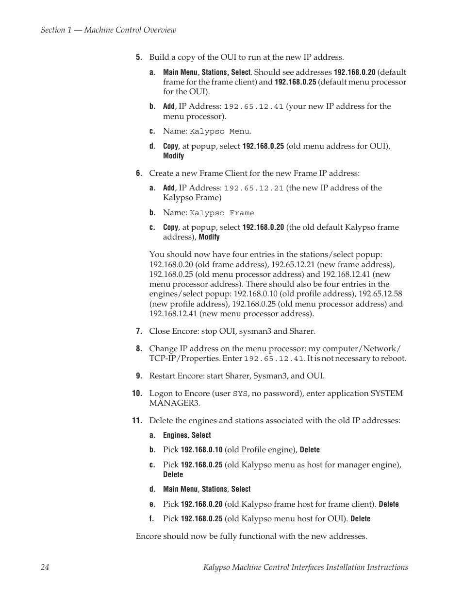 Grass Valley Machine Control Interfaces V.12.0 User Manual | Page 24 / 136