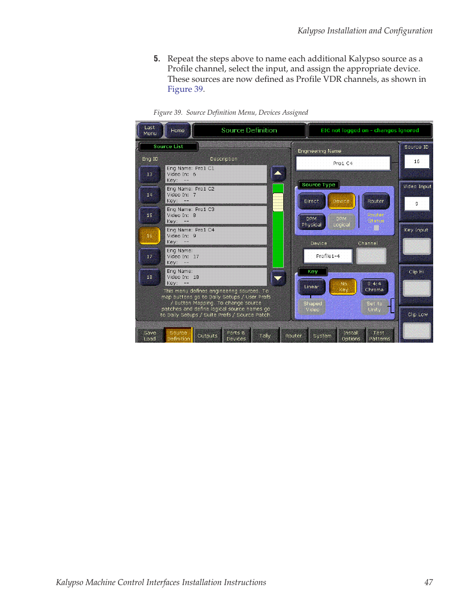 Grass Valley Machine Control Interfaces V.12.0 User Manual | Page 47 / 136