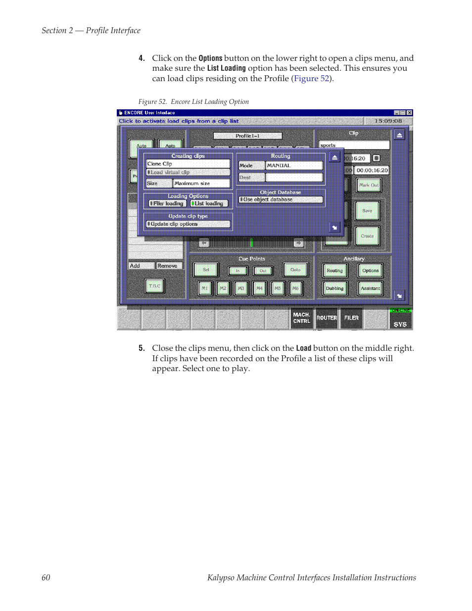 Grass Valley Machine Control Interfaces V.12.0 User Manual | Page 60 / 136