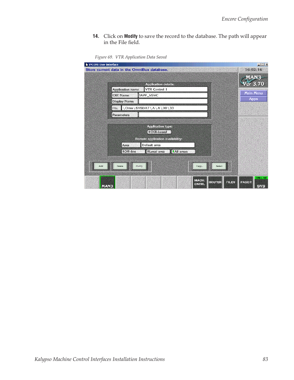 Grass Valley Machine Control Interfaces V.12.0 User Manual | Page 83 / 136
