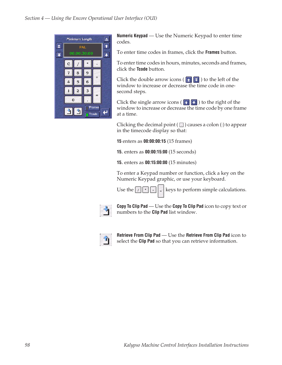 Grass Valley Machine Control Interfaces V.12.0 User Manual | Page 98 / 136