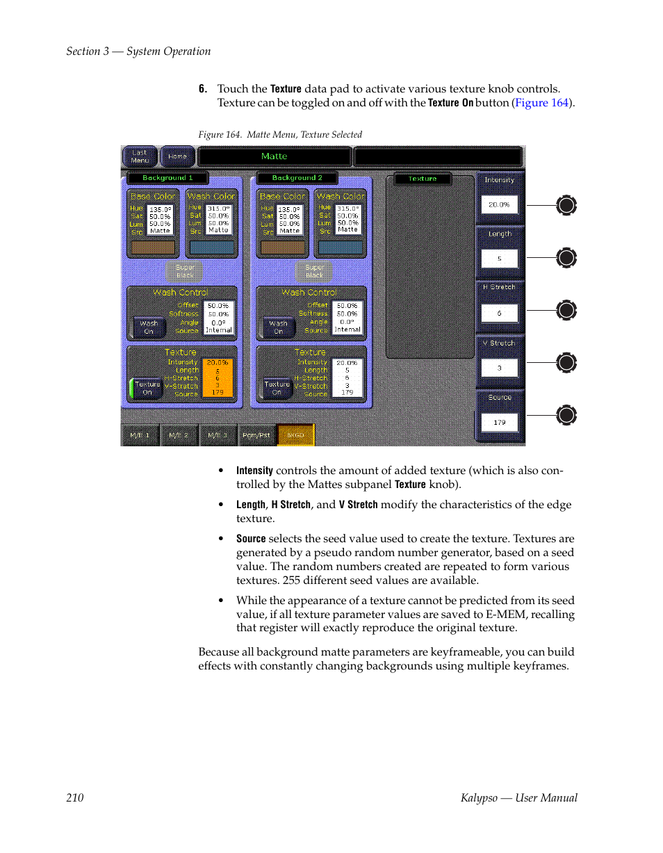Grass Valley Kalypso User Manual V.15.0 User Manual | Page 210 / 470