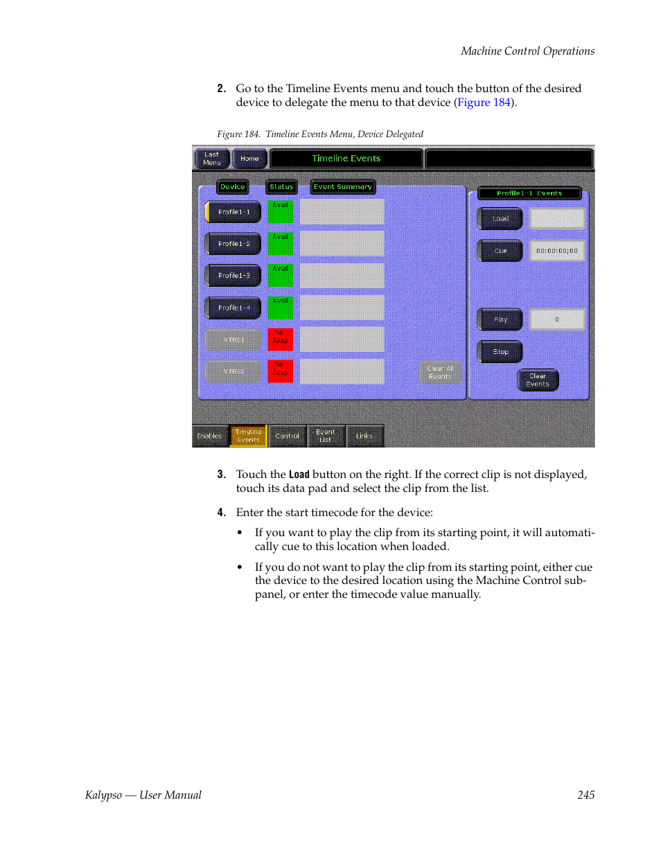 Figure 184 | Grass Valley Kalypso User Manual V.15.0 User Manual | Page 245 / 470