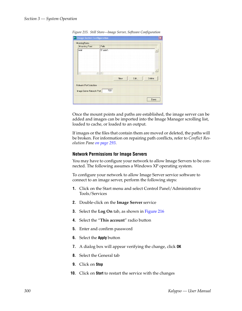 Figure 215 | Grass Valley Kalypso User Manual V.15.0 User Manual | Page 300 / 470