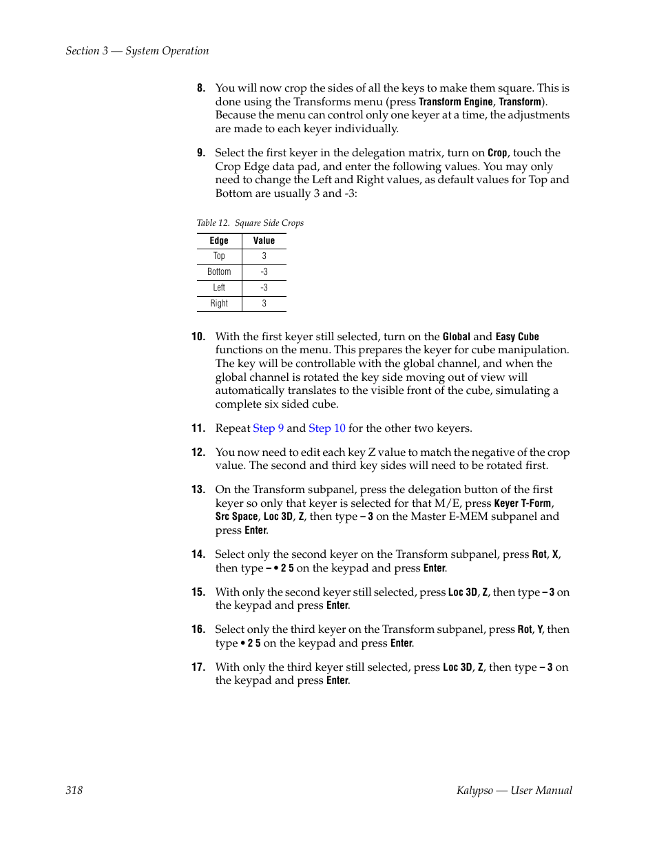Grass Valley Kalypso User Manual V.15.0 User Manual | Page 318 / 470