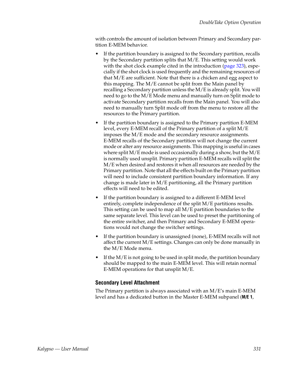 Grass Valley Kalypso User Manual V.15.0 User Manual | Page 331 / 470