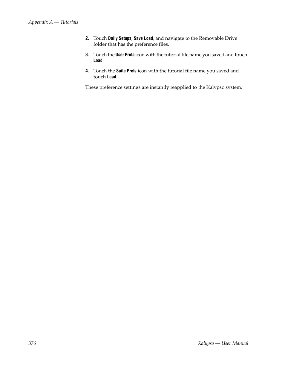 Grass Valley Kalypso User Manual V.15.0 User Manual | Page 376 / 470