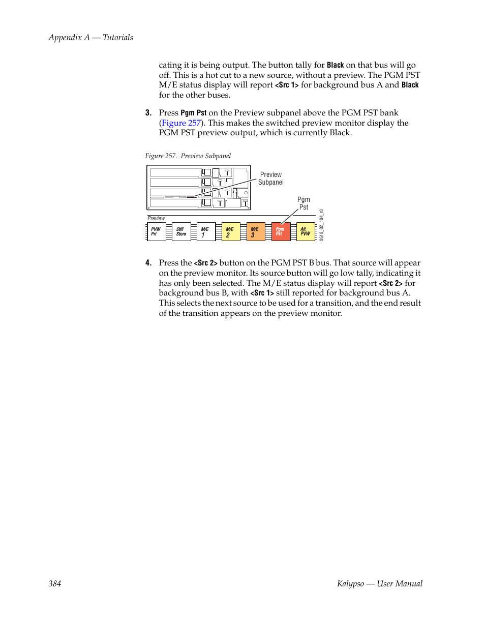 Grass Valley Kalypso User Manual V.15.0 User Manual | Page 384 / 470