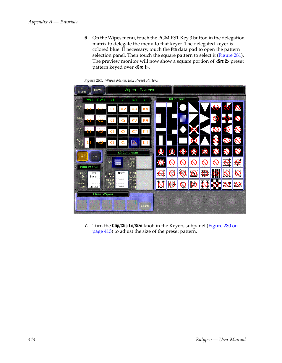 Grass Valley Kalypso User Manual V.15.0 User Manual | Page 414 / 470