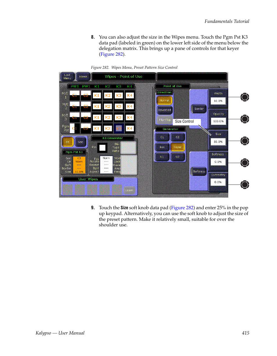 Grass Valley Kalypso User Manual V.15.0 User Manual | Page 415 / 470